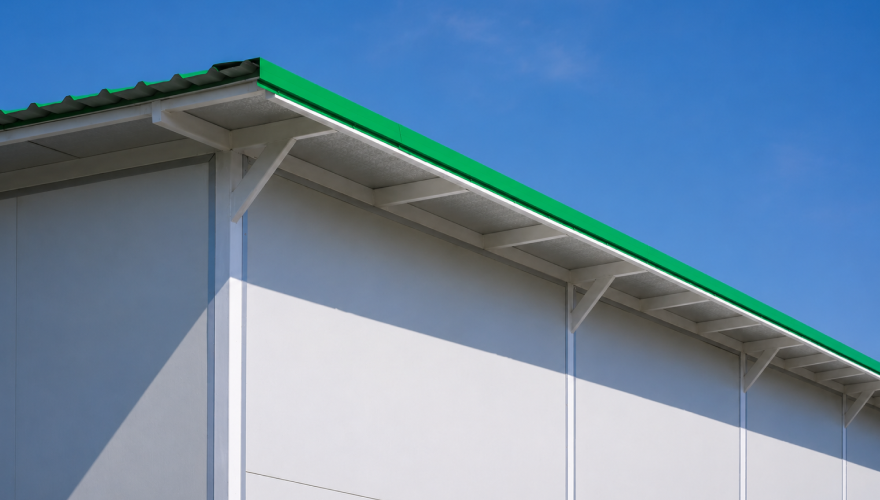 Fibre cement board cladding detail